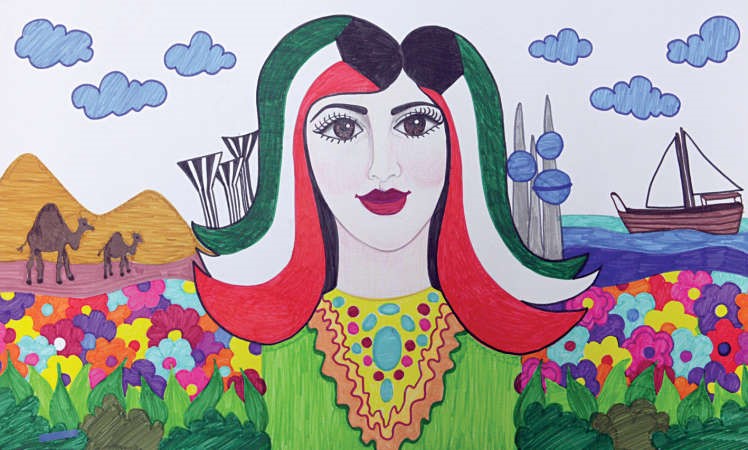 أفضل رسومات عن الكويت