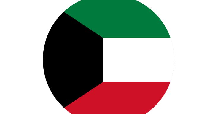صور علم الكويت دائري